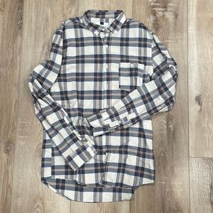 Topman Men’s Plaid Button Down, Size S